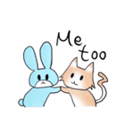 ねことうさぎのものがたり（個別スタンプ：38）