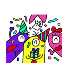 にょろゴースト（個別スタンプ：31）