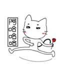 speechless  cat（個別スタンプ：6）