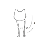 speechless  cat（個別スタンプ：35）