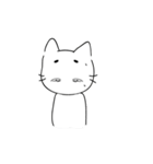 speechless  cat（個別スタンプ：36）