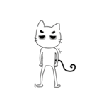 speechless  cat（個別スタンプ：40）
