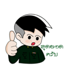 Cute Thai Army（個別スタンプ：36）