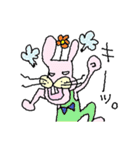 ウサギイヌ（個別スタンプ：7）
