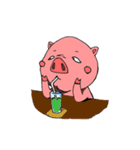 ブタ丸は小生意気（個別スタンプ：18）