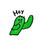 I wanna be cute cactus.（個別スタンプ：5）