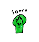I wanna be cute cactus.（個別スタンプ：8）