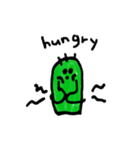 I wanna be cute cactus.（個別スタンプ：12）