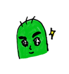 I wanna be cute cactus.（個別スタンプ：17）