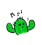 I wanna be cute cactus.（個別スタンプ：28）