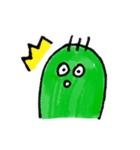 I wanna be cute cactus.（個別スタンプ：40）