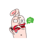 Rude Rabbit（個別スタンプ：11）