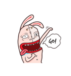 Rude Rabbit（個別スタンプ：27）