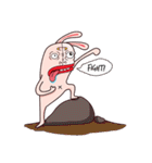 Rude Rabbit（個別スタンプ：35）