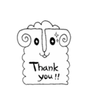 Mrs. Sheep（個別スタンプ：35）