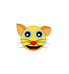 Cutie Flat Cat（個別スタンプ：1）