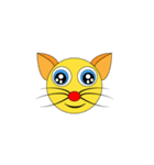 Cutie Flat Cat（個別スタンプ：2）