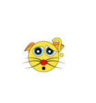 Cutie Flat Cat（個別スタンプ：3）