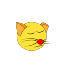 Cutie Flat Cat（個別スタンプ：4）