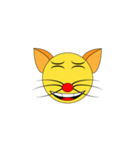 Cutie Flat Cat（個別スタンプ：6）