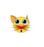 Cutie Flat Cat（個別スタンプ：11）
