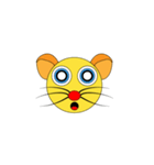Cutie Flat Cat（個別スタンプ：21）