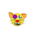 Cutie Flat Cat（個別スタンプ：36）