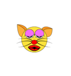Cutie Flat Cat（個別スタンプ：37）