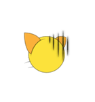 Cutie Flat Cat（個別スタンプ：40）