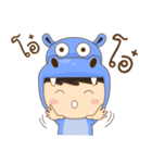 Baby Hippo (TH)（個別スタンプ：16）