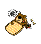 Little Brown Bear in School（個別スタンプ：10）