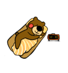 Little Brown Bear in School（個別スタンプ：11）