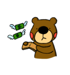 Little Brown Bear in School（個別スタンプ：24）