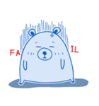 BlueBear a Little Bear（個別スタンプ：8）