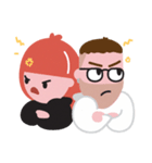 Haruchan ＆ Tomisan（個別スタンプ：37）
