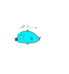 水中魚ーきんぐ まゆげちゃん（個別スタンプ：22）