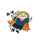 こうみえて元気ちゃんの日常スタンプ（個別スタンプ：16）