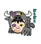 少しバッファロー（個別スタンプ：24）