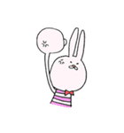 ボーダーシャツアニマルズ（個別スタンプ：2）