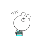 ボーダーシャツアニマルズ（個別スタンプ：10）