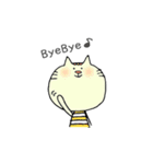 ボーダーシャツアニマルズ（個別スタンプ：19）