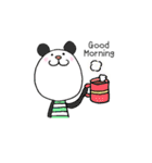 ボーダーシャツアニマルズ（個別スタンプ：25）