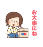 かわいい奥様の日常スタンプ（個別スタンプ：36）