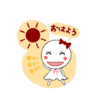 てるてるちゃんスタンプ（個別スタンプ：13）