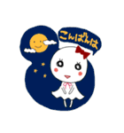 てるてるちゃんスタンプ（個別スタンプ：14）