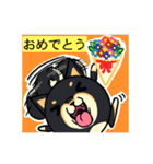 端っこから犬2（個別スタンプ：22）