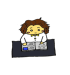 くせ毛のゆーとはん（個別スタンプ：36）