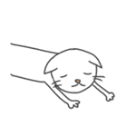 語らず猫（個別スタンプ：2）