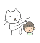 語らず猫（個別スタンプ：3）