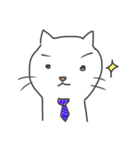 語らず猫（個別スタンプ：7）